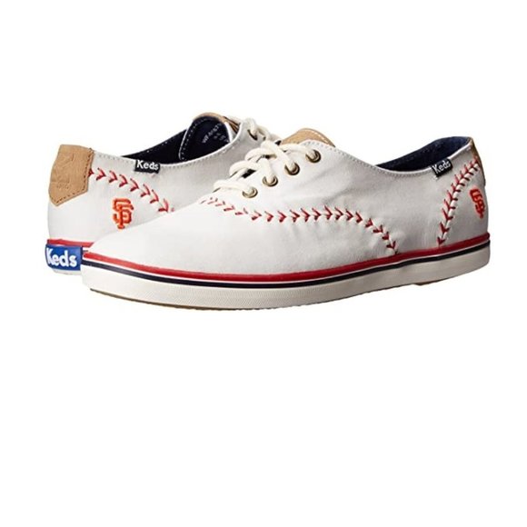 🔥HP🔥 Keds Women's Champion MLB Pennant Baseball Sneaker - Picture 2 of 7